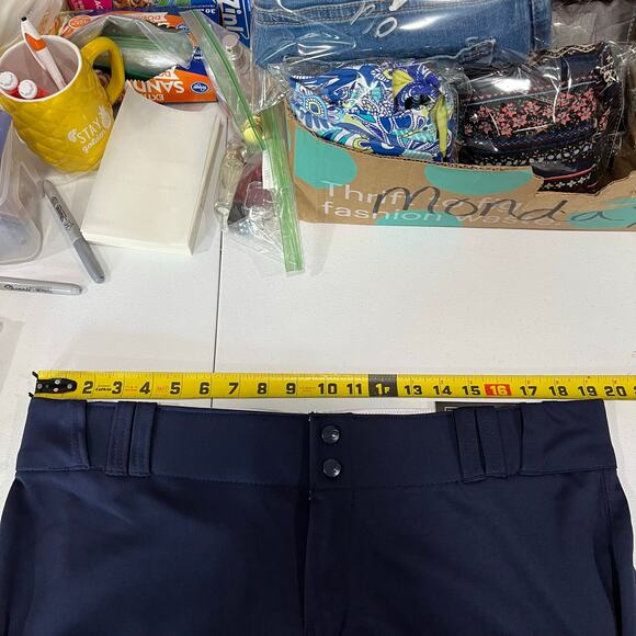 New Champro Navy Fast Pitch Softball Sport Pants Women's Size 2X - Picture 4 of 6